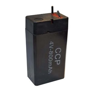 باتری سیلد اسید 4 ولت سی سی پی مدل 4v 800mah ظرفیت 800 میلی آمپر ساعت